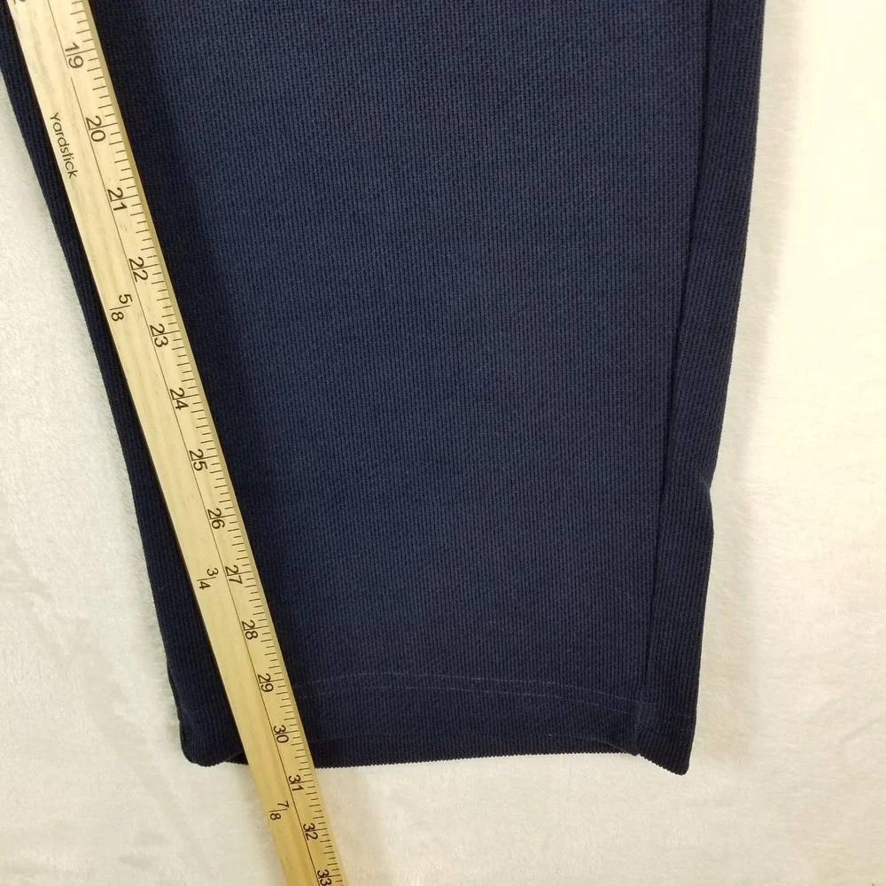 Eddie Bauer Lounge Pants Men XXL Navy Blue Textured Drawstring  NEW